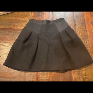 Milly High Waisted Black Skirt Size 4 NWT